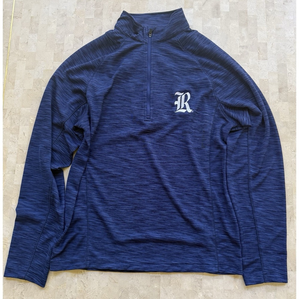 Rice Owls Level Wear 1/4 Pullover Men's Small Lightweight Golf Jacket Casual EUC